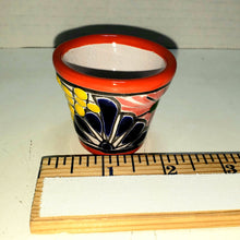 Load image into Gallery viewer, MINI Talavera style mexican pottery, Mini Pots, Planter pots, gardening, Succulents, Cactus