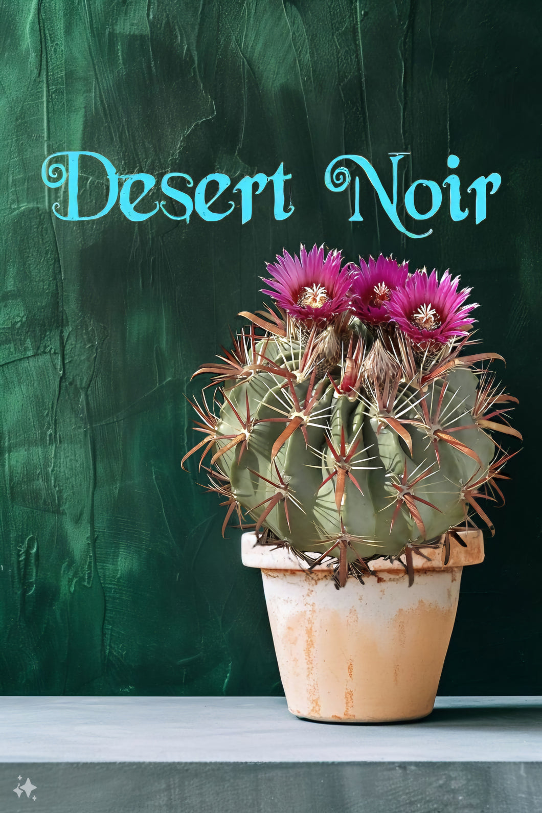 devil's tongue succulent Devils Tongue Barrel Cactus, Ferocactus latispinus, fish hook cactus, – Desert Noir