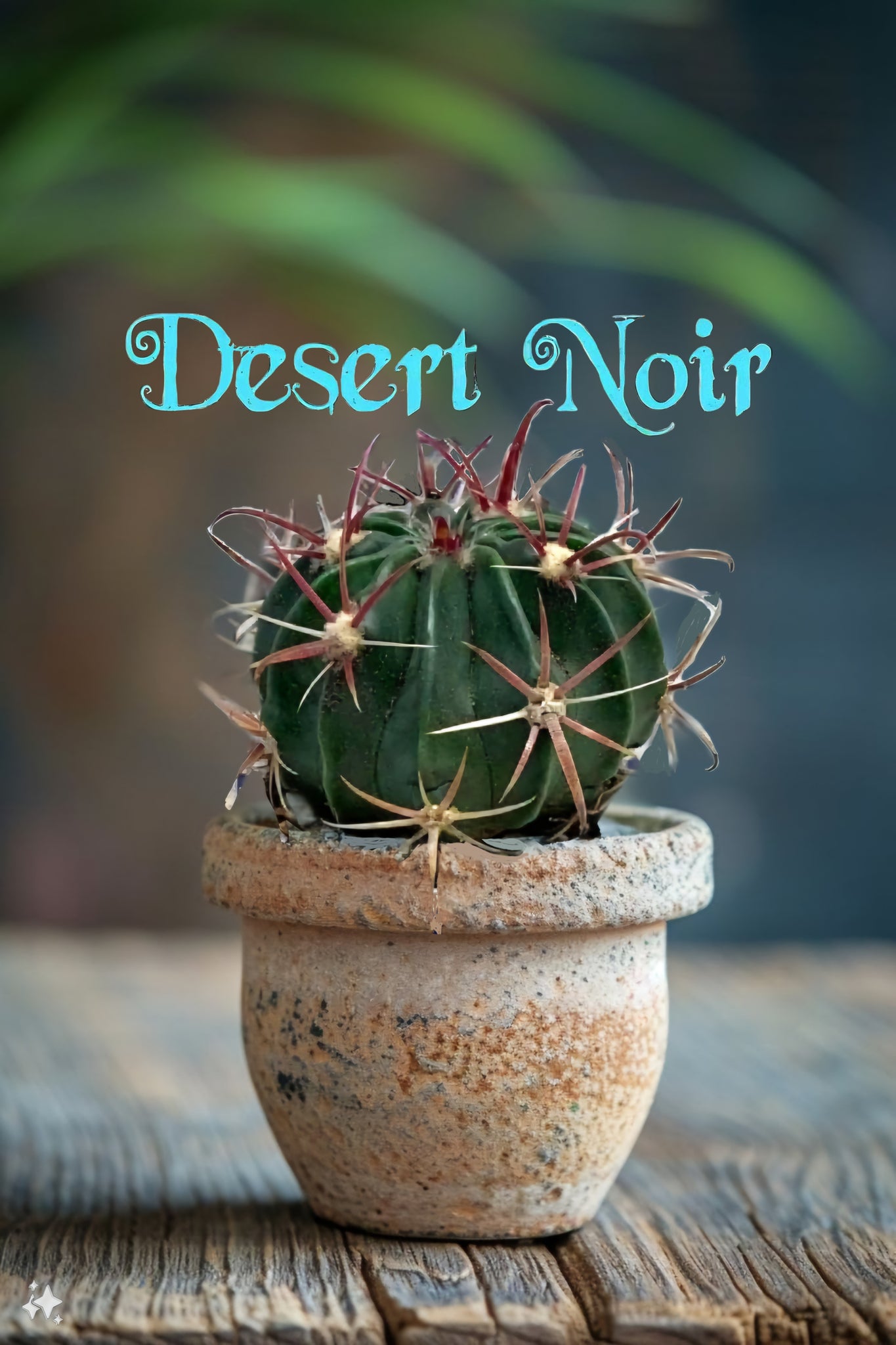 devil's tongue succulent Devils Tongue Barrel Cactus, Ferocactus latispinus, fish hook cactus, – Desert Noir