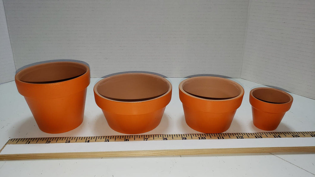 Hand Painted Terra Cotta planter pots, Succulents, Cactus, Gardening, various sizes, Terra cotta, Planter pots, gardening