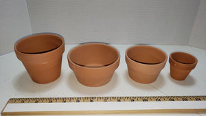 Hand Painted Terra Cotta planter pots, Succulents, Cactus, Gardening, various sizes, Terra cotta, Planter pots, gardening