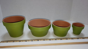 Hand Painted Terra Cotta planter pots, Succulents, Cactus, Gardening, various sizes, Terra cotta, Planter pots, gardening