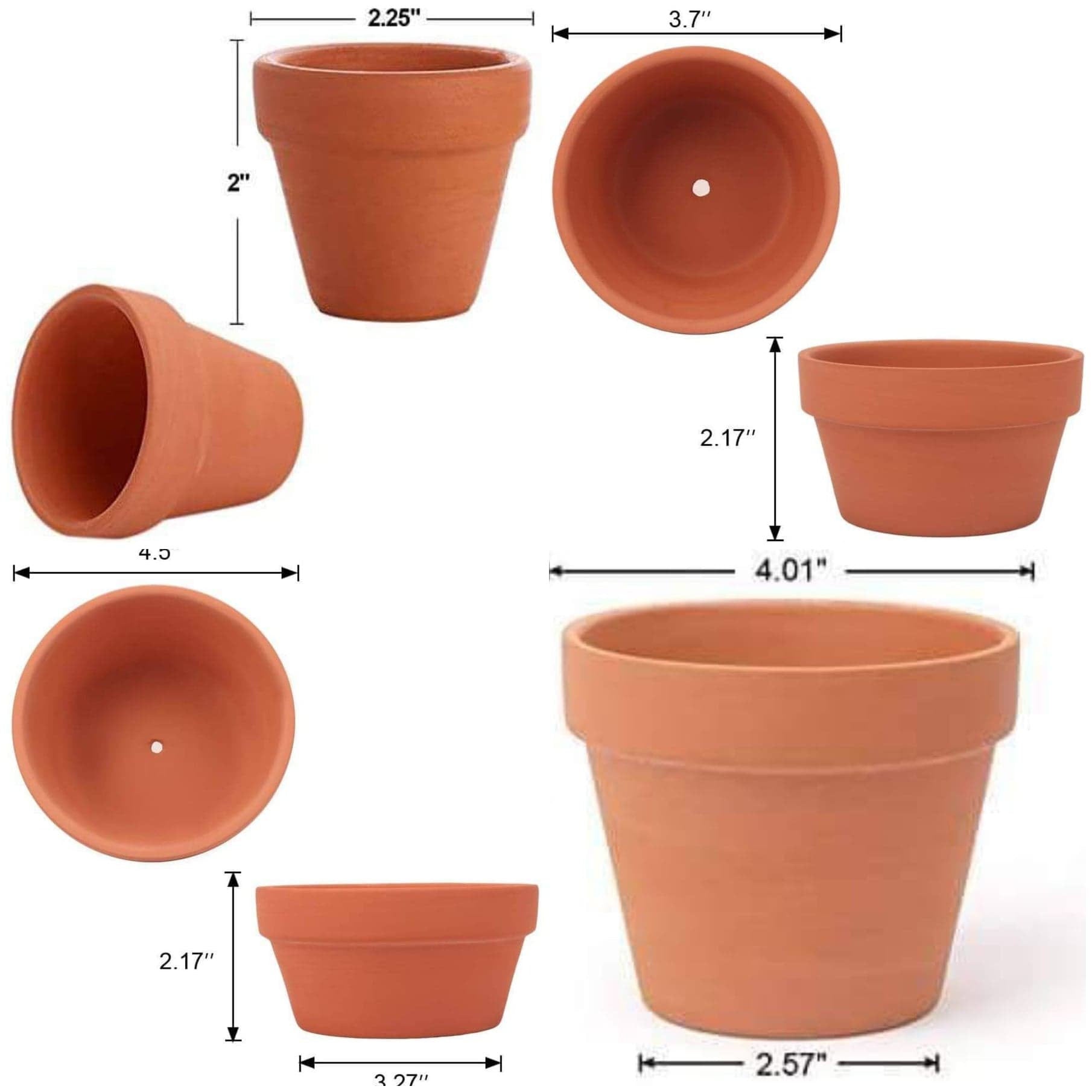 terracotta pot for succulents Hand Painted Terra Cotta planter pots, Succulents, Cactus, Gardening, – Desert Noir